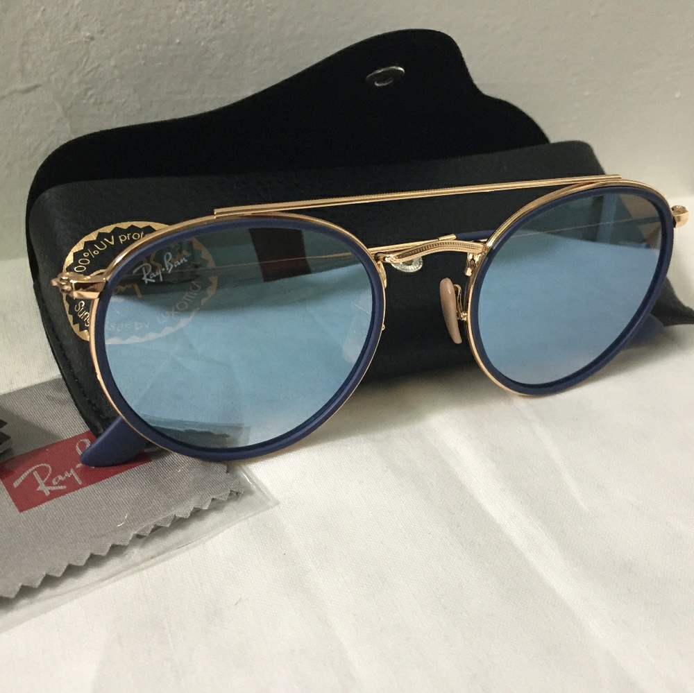 Ray-Ban Double Bridge Rounds NWT